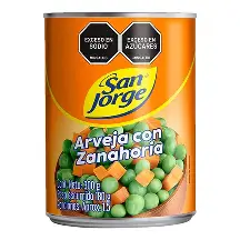 Arveja con Zanahoria San Jorge